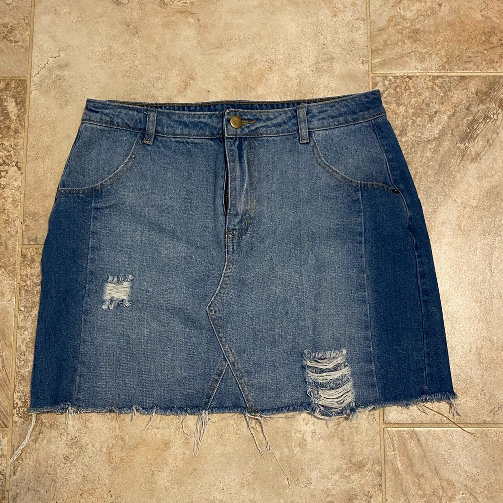 Jean Skirt